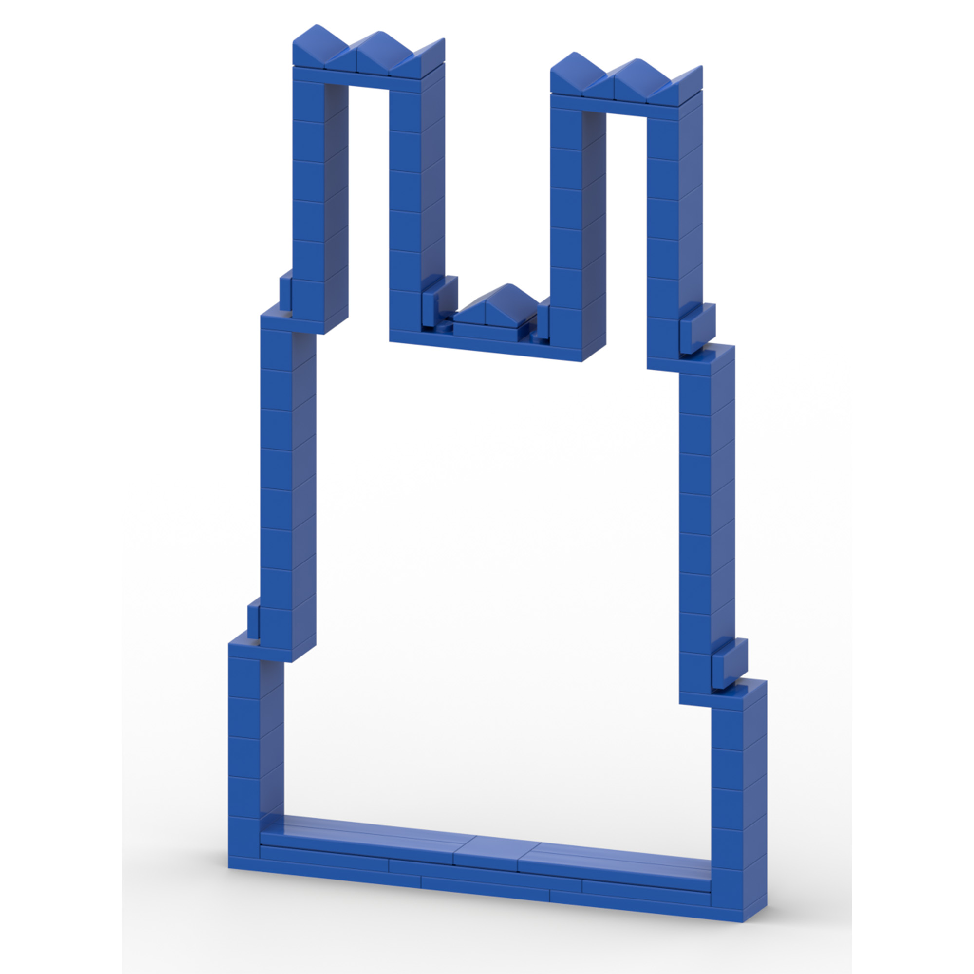 Cathédra-ligne bleue carré